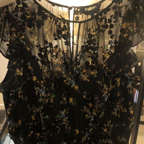 Rachel Roy Floral Black Dress - Picture 11 of 12